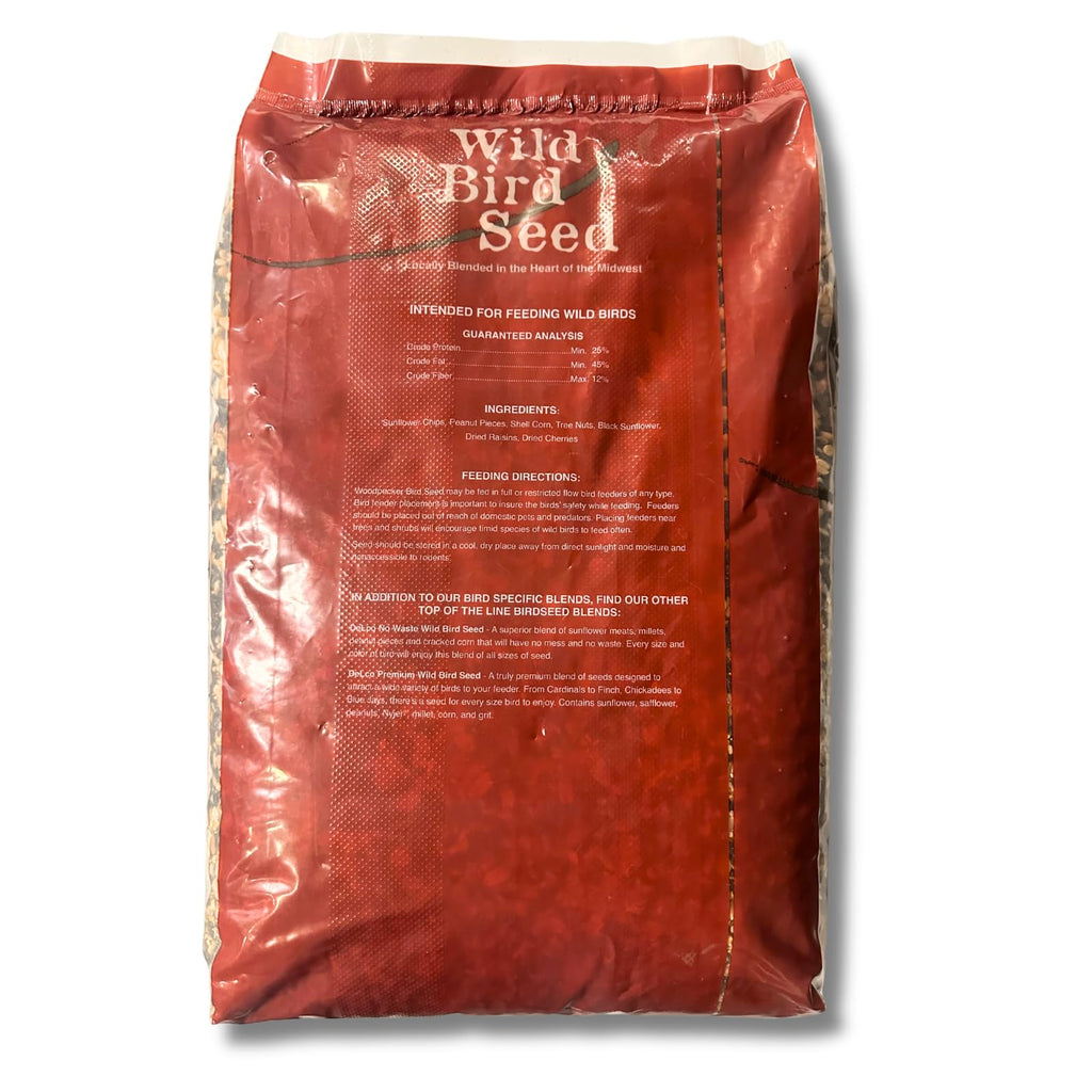 Wild Bird Seed 20 lb Bag Fruit & Nut with Sunflowers C691