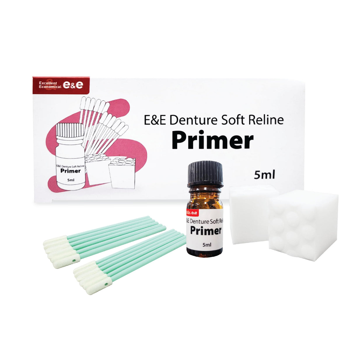 Denture Soft Reline Silicone Primer G527