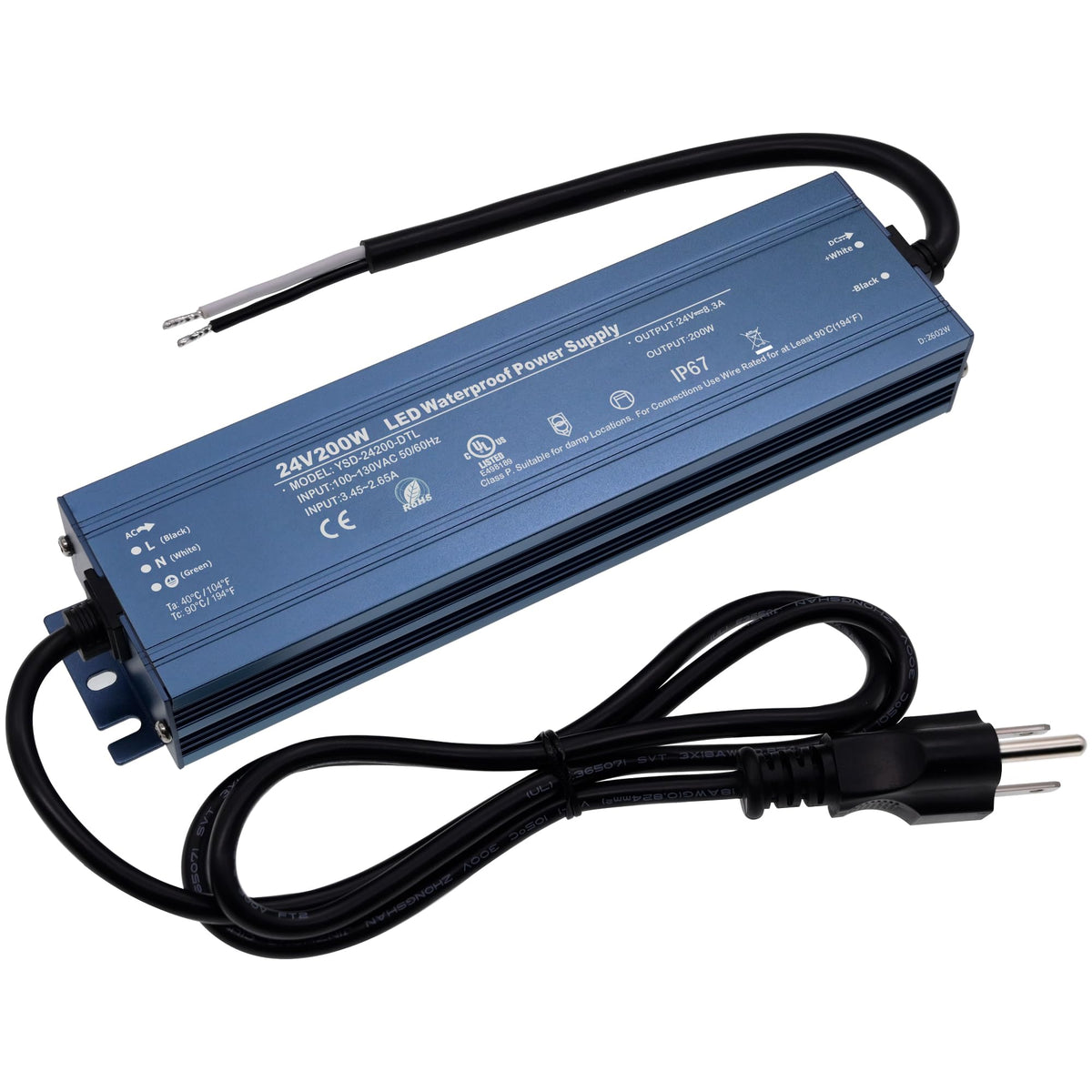 24V 200W UL Listed LED Power Supply P44570