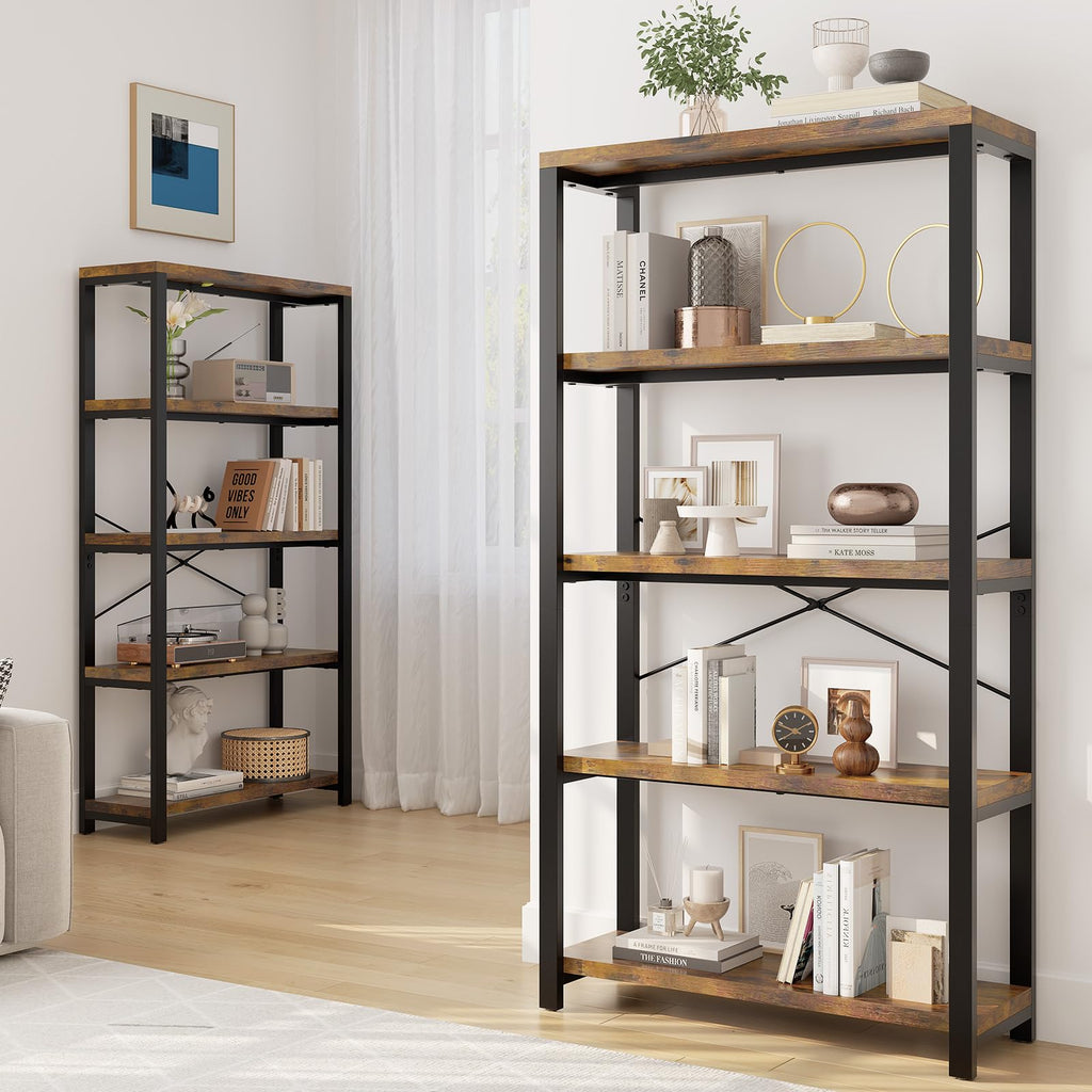 5-Tier Adjustable Bookshelf S5588