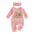 Christmas Tree Long Sleeve Romper Jumpsuit M995