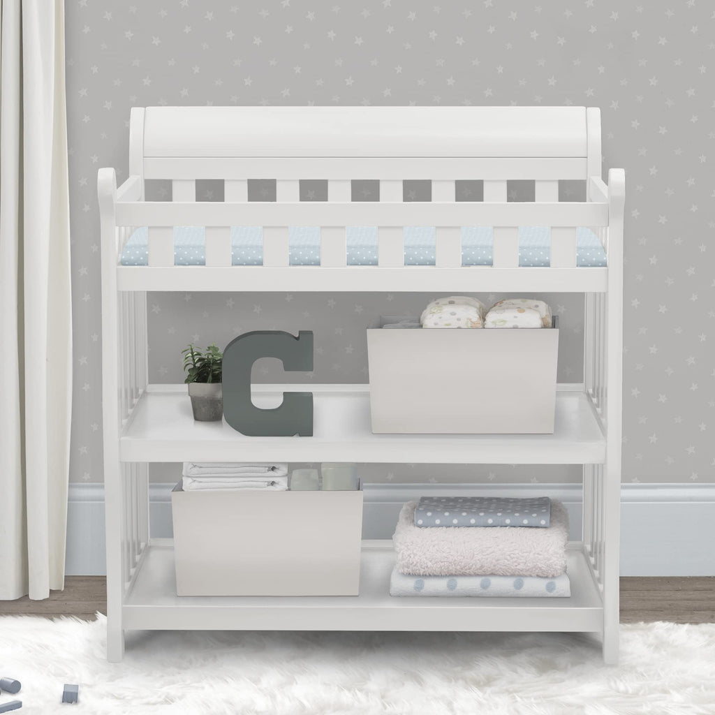White Changing Table with Changing Pad T1164