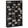 Black 11 Tier Display Cabinet W90716