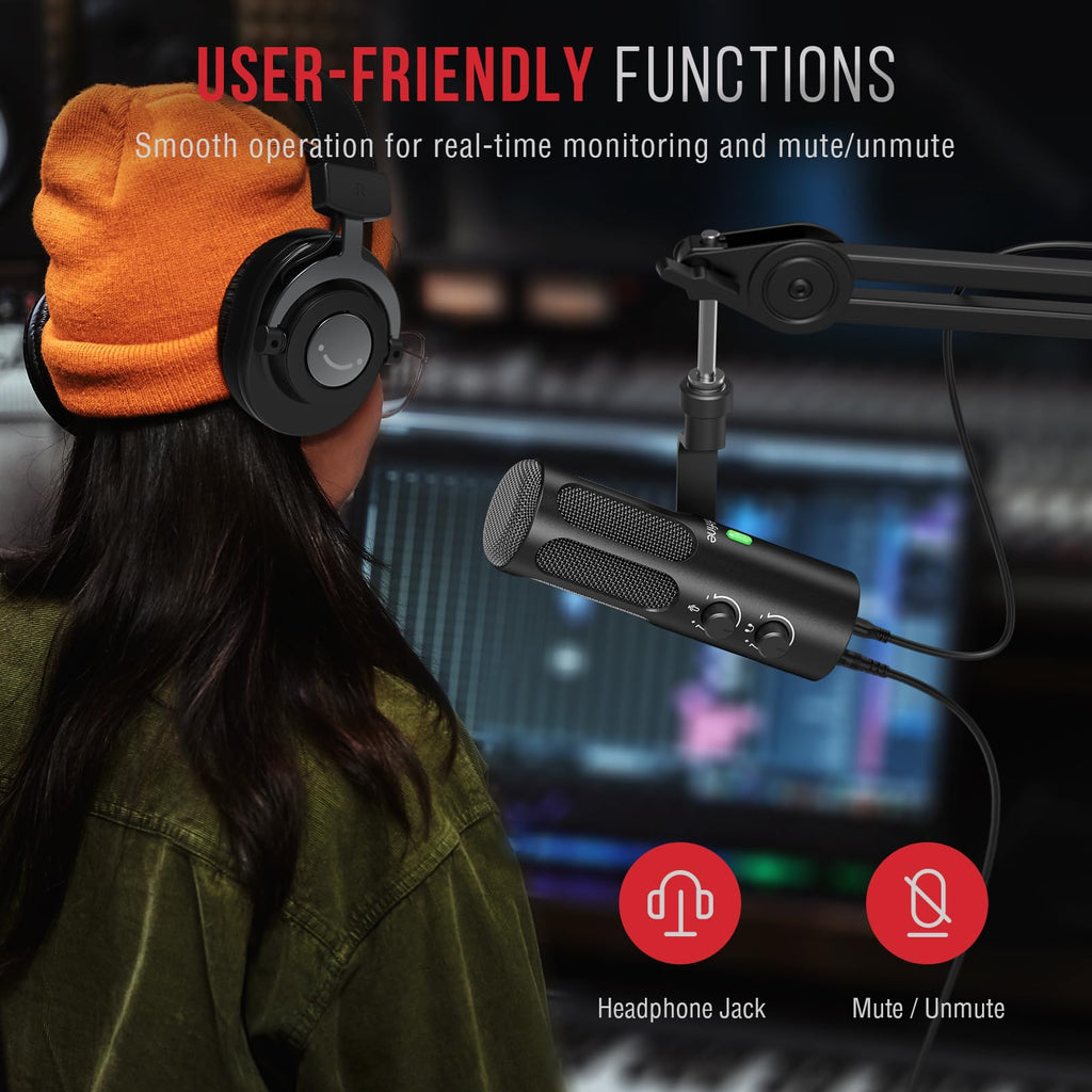 XLR USB Dynamic Microphone U1079