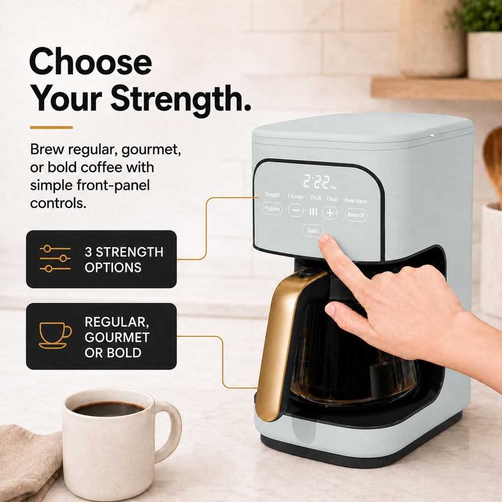 12-Cup Programmable Drip Coffee Maker U9395