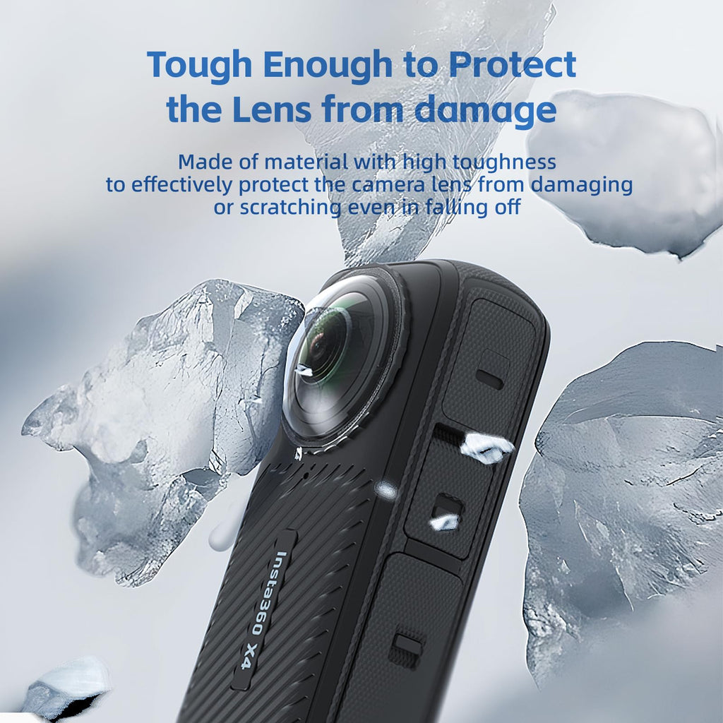 Aluminum Frame Cage Case Bag Glass Lens Guard Set Screen Protector J61750