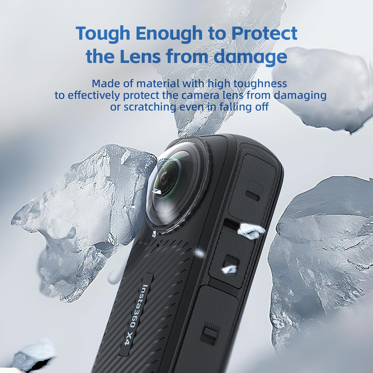Aluminum Frame Cage Case Bag Glass Lens Guard Set Screen Protector J61750