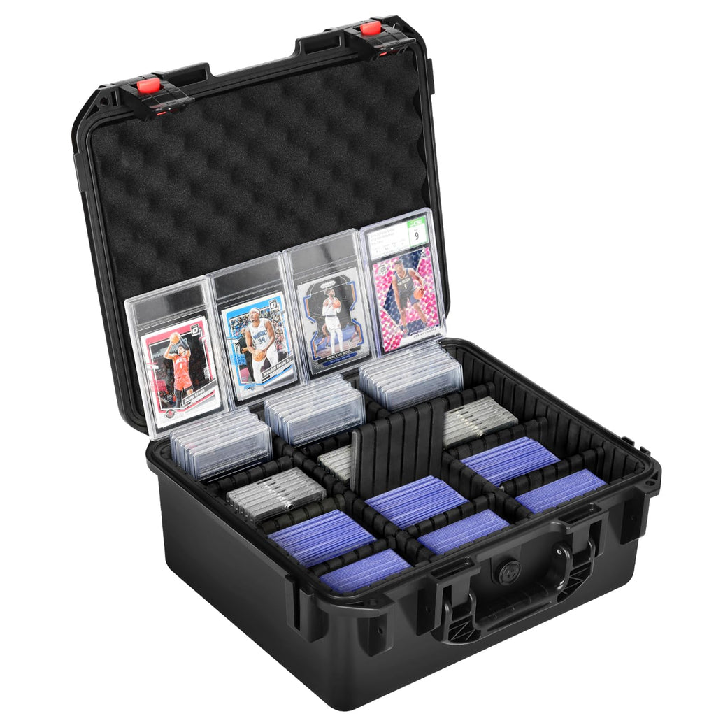 Graded Card Storage Box with 9 Dividers N71379