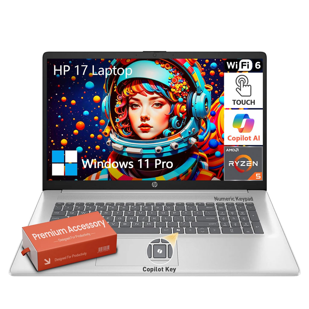 17 Laptop Touchscreen AMD Ryzen 5 16GB RAM 1TB SSD Y5445