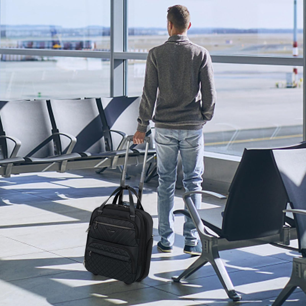 16-inch Underseater Lightweight Suitcase K197