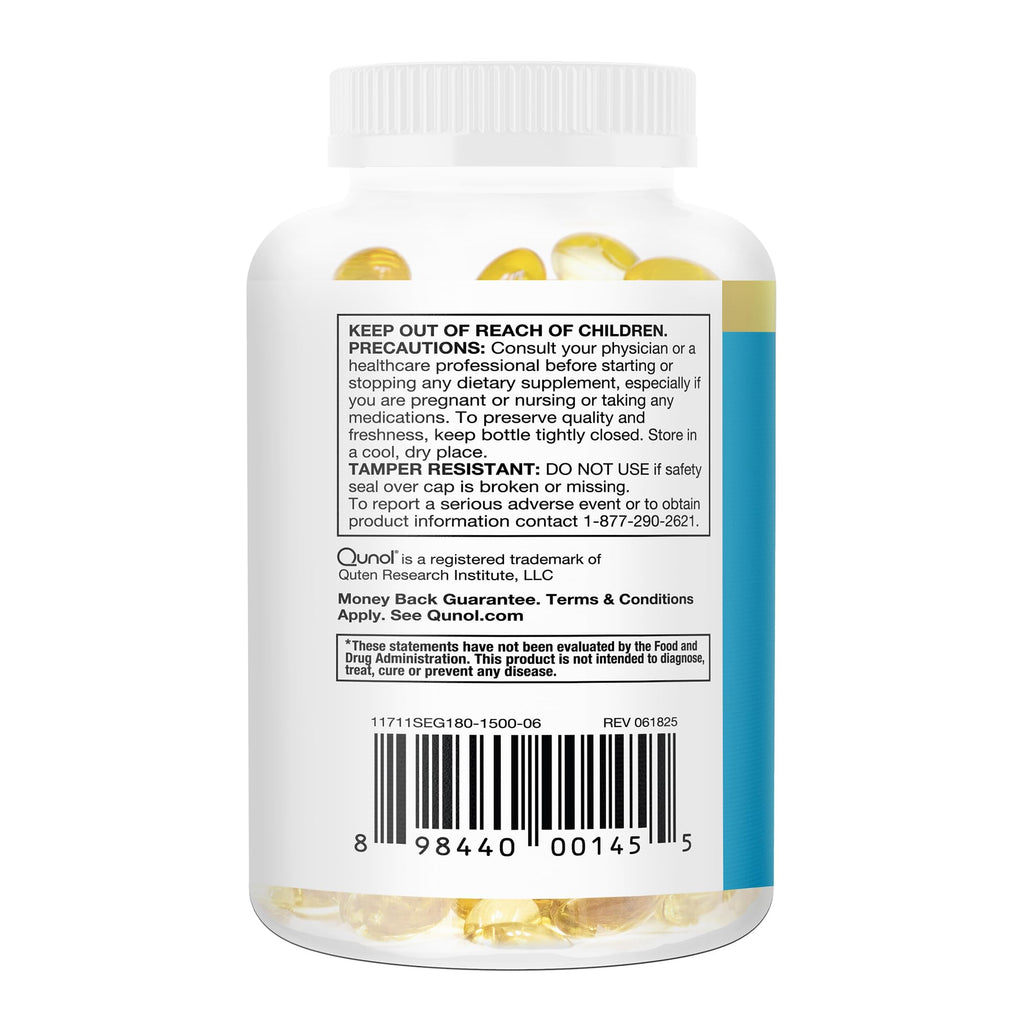 Omega-3 Fish Oil Mini Softgels 1000mg EPA DHA 180ct J4860