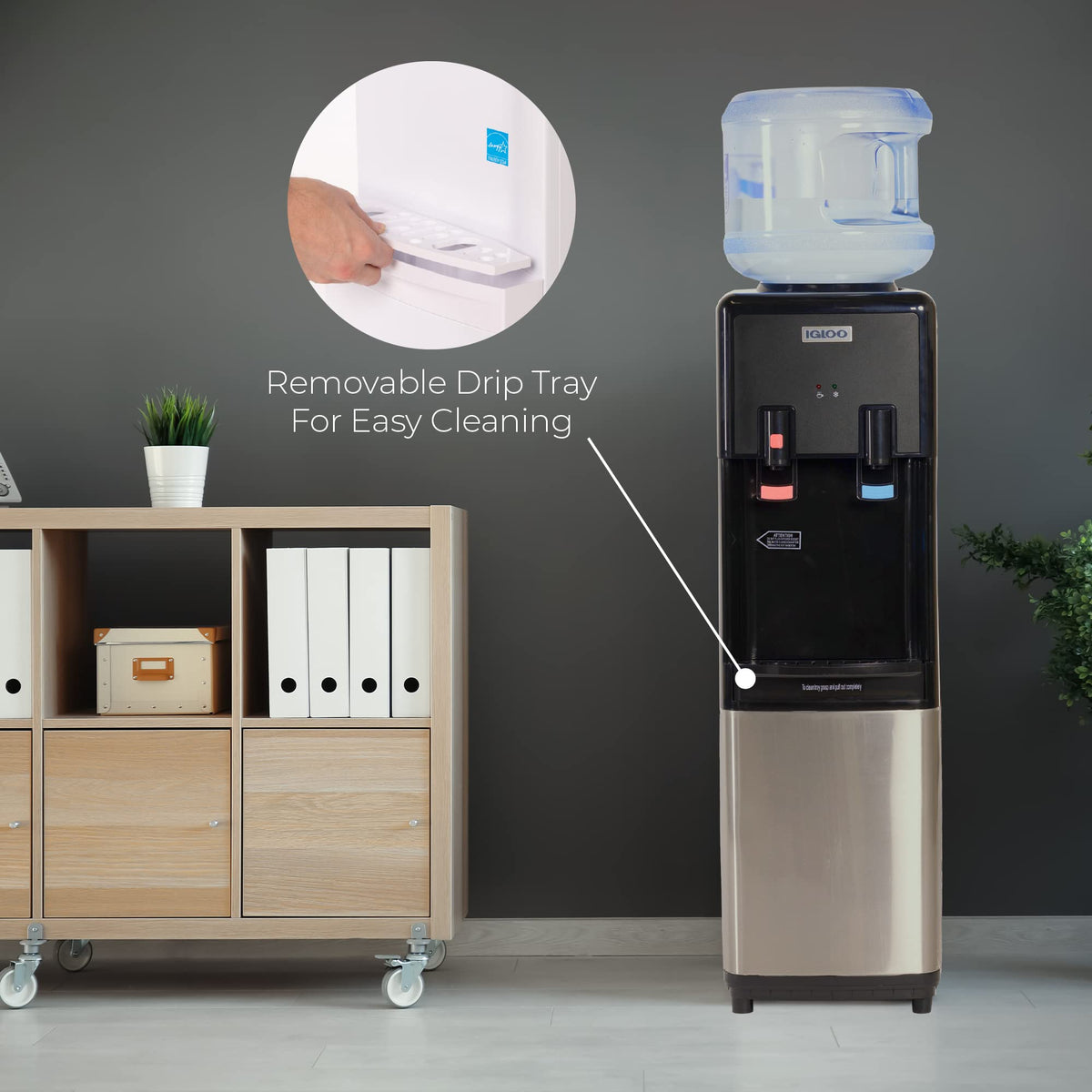 Top Loading Water Cooler with Hot Cold Settings G851746