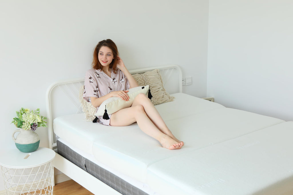 6-Inch Gel Infused Memory Foam Tri-fold Mattress with Bamboo Cover Y420