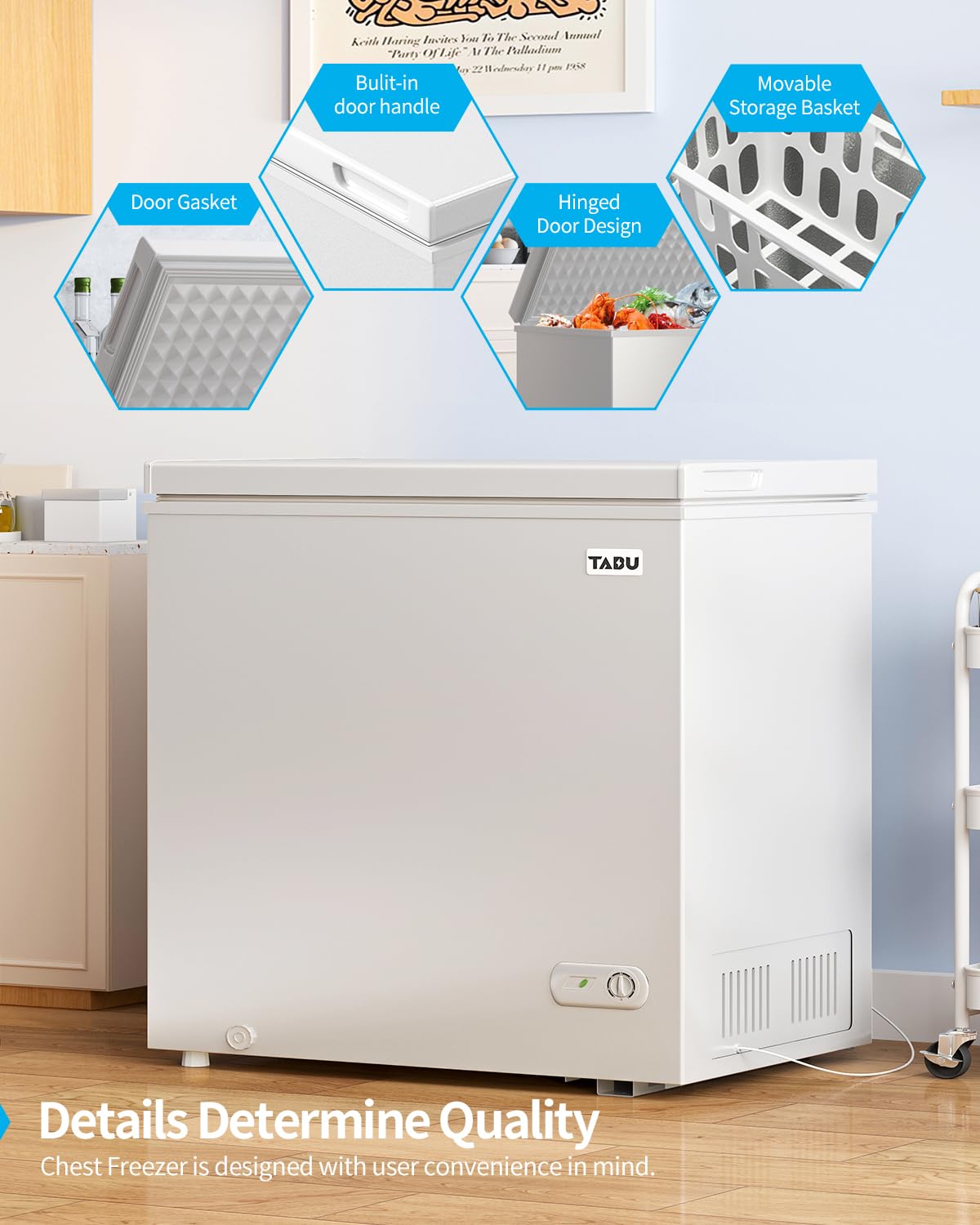 12.0 Cubic Feet White Chest Freezer C944