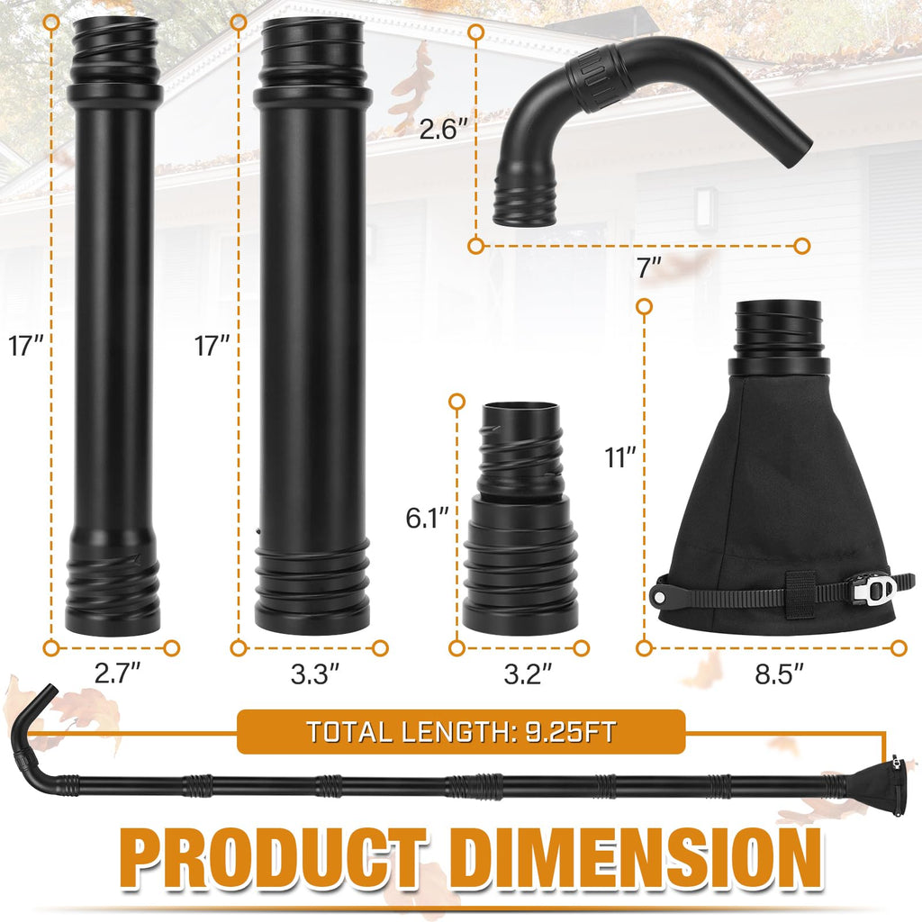 Leaf Blower Attachment with Reflector W387646