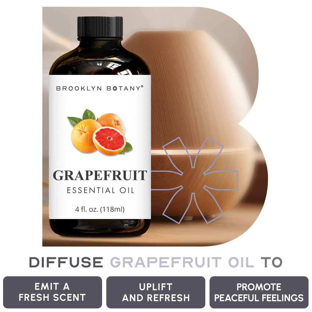 Lavender & Grapefruit Essential Oils 4 Fl Oz Pack of 2 S816