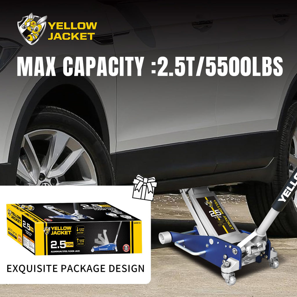 2.5 Ton Aluminum and Steel Floor Jack O9988