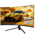 34 Inch Curved Ultrawide Gaming Monitor, UWQHD 165Hz, 1500R H627