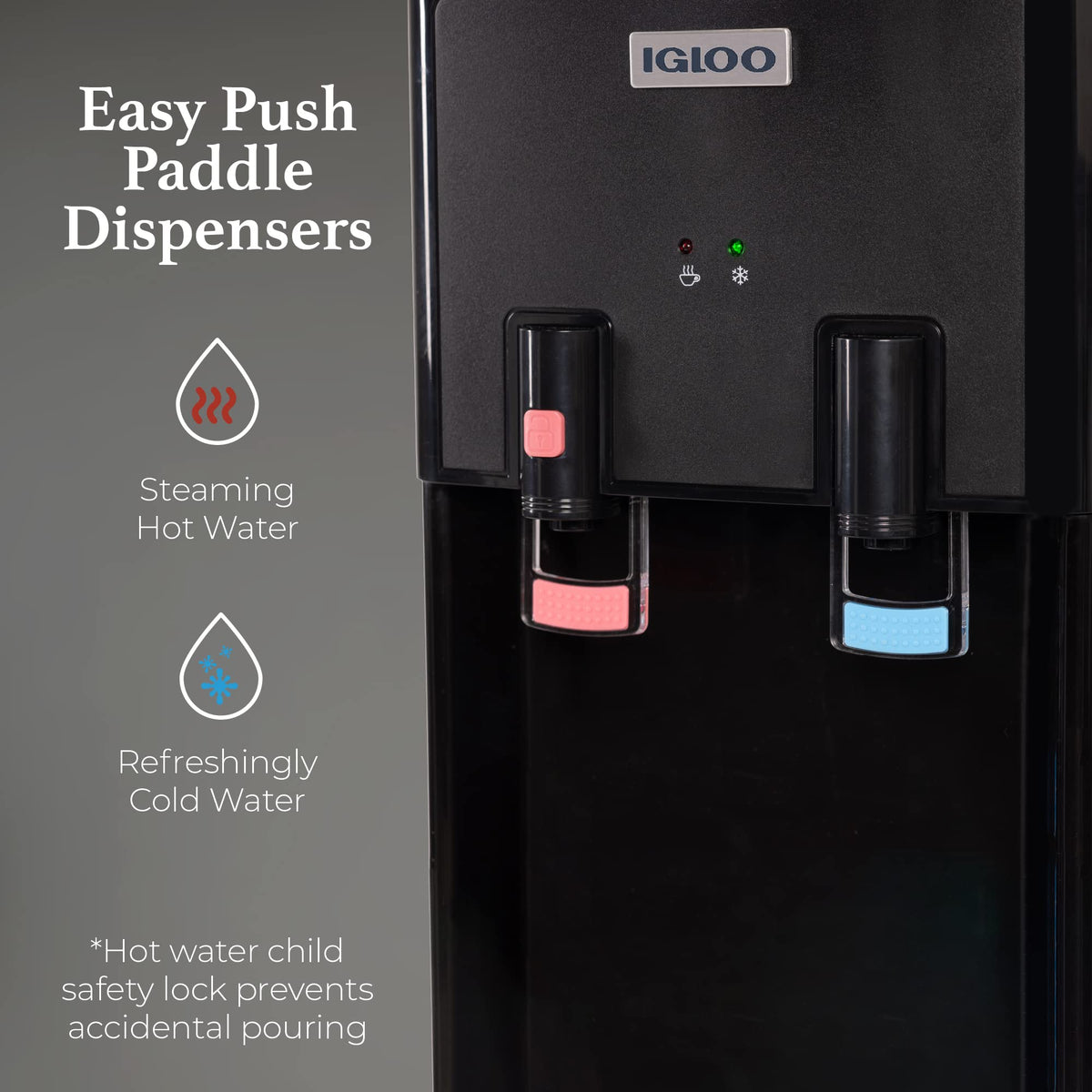 Top Loading Water Cooler with Hot Cold Settings G851746