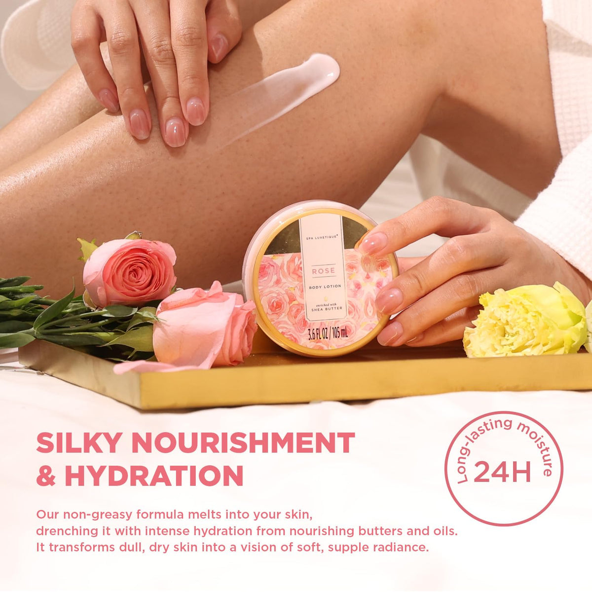 15 Pc Rose Spa Gift Set N294896