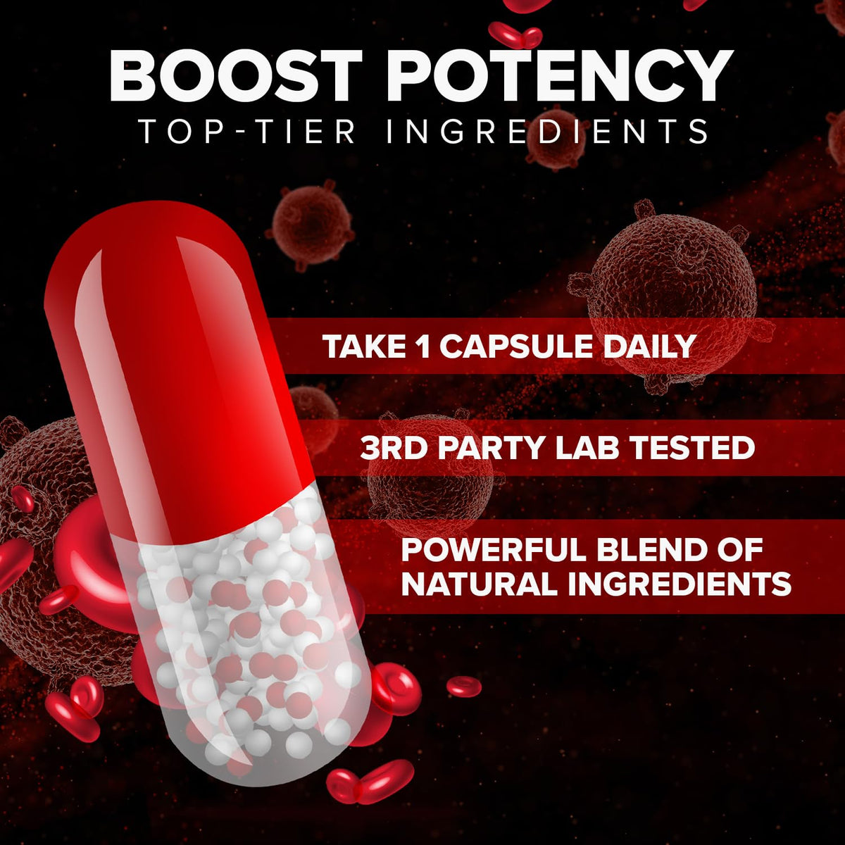 All Natural Capsules 5 Pack - 300 Capsules P62475
