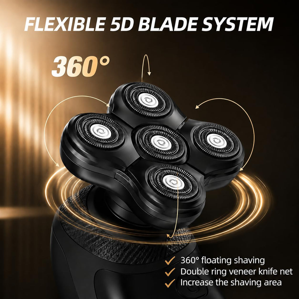 5 Head Replacement Blade for Electric Razor Shaver P12244