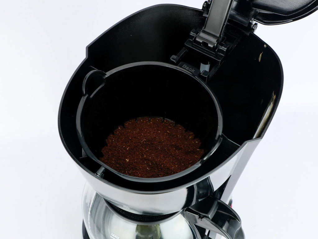 Black 12-cup programmable drip coffee maker N1327