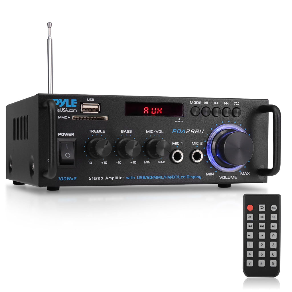 200W 2-Channel Bluetooth Stereo Power Amplifier L11149