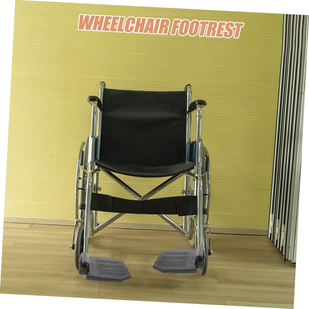 Adjustable Universal Wheelchair Footrest Pedals Heavy Duty Leg Rest C6203