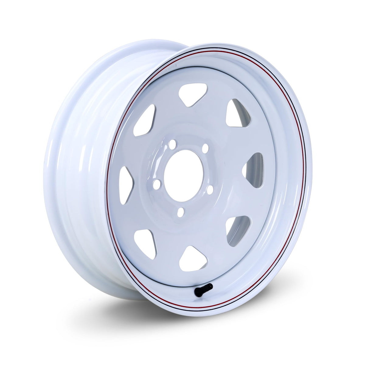 Trailer Tire & Wheel ST205/75R15 8-Ply White Spoke Rim S330054