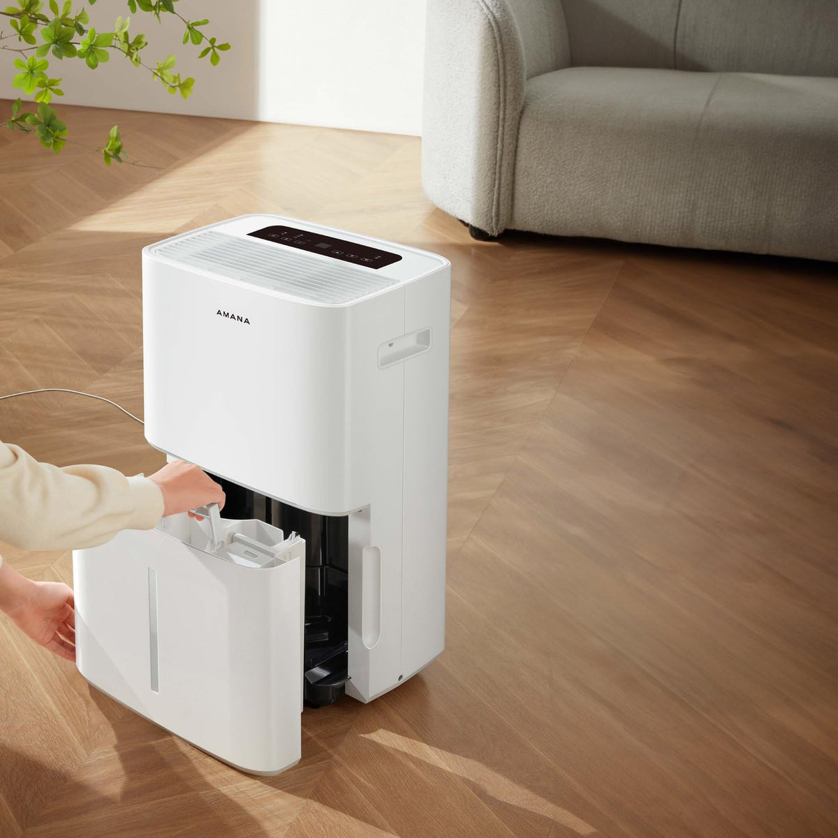 50-Pint Dehumidifier with 3 Speeds and Timer T944115