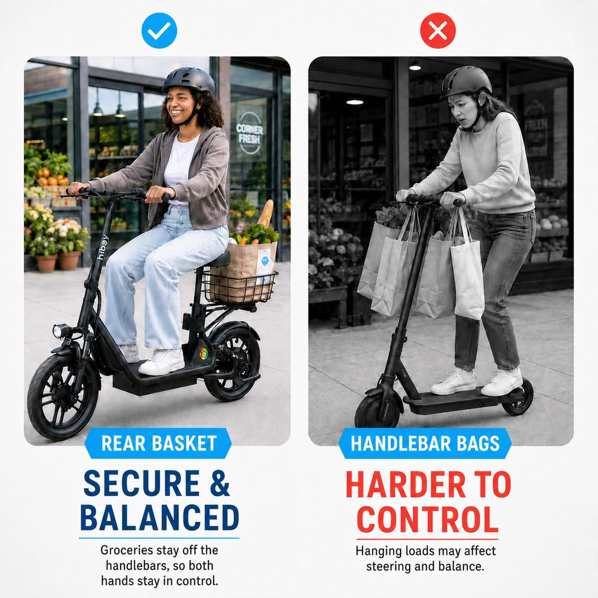 Electric Scooter with Seat M366