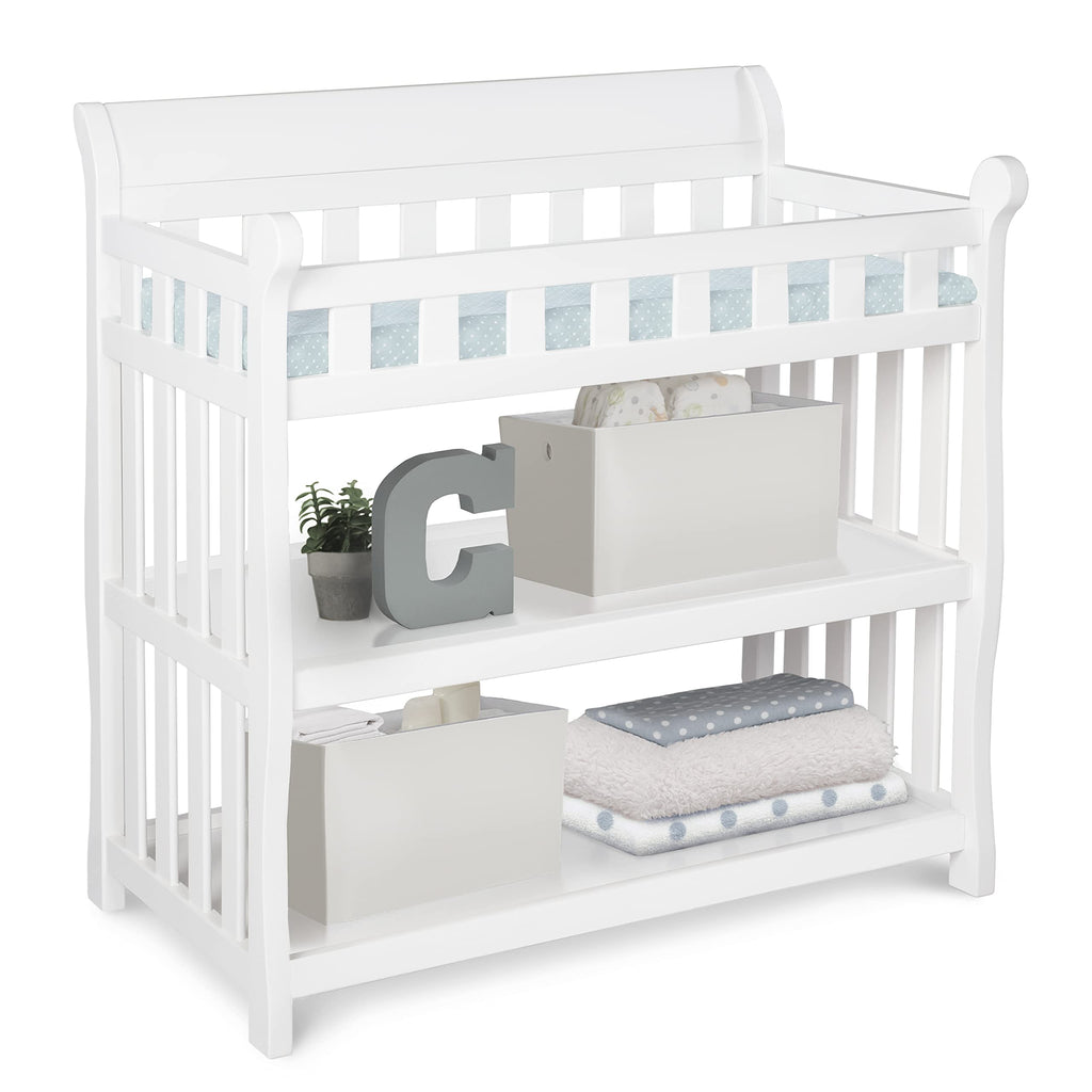 White Changing Table with Changing Pad T1164