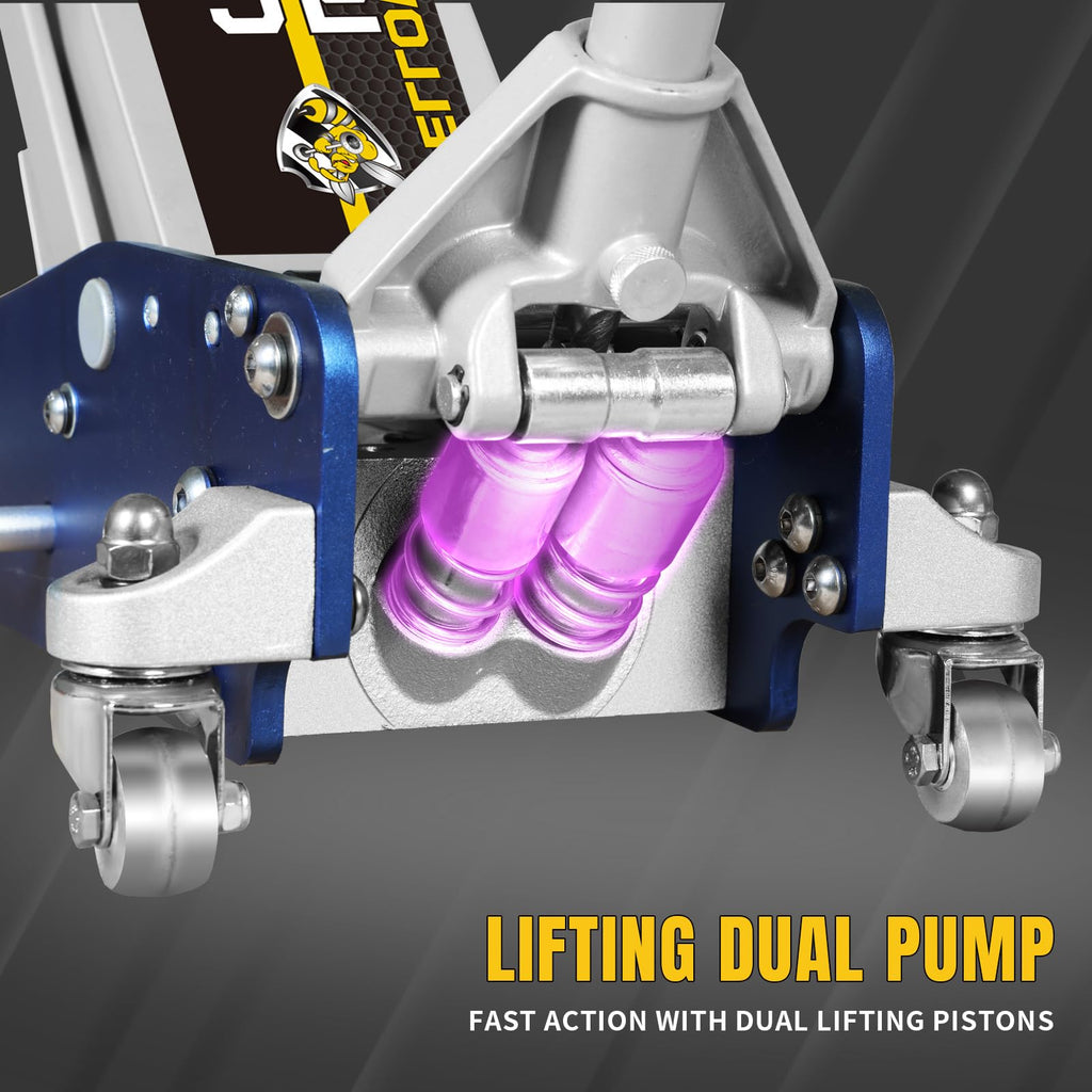 2.5 Ton Aluminum and Steel Floor Jack O9988