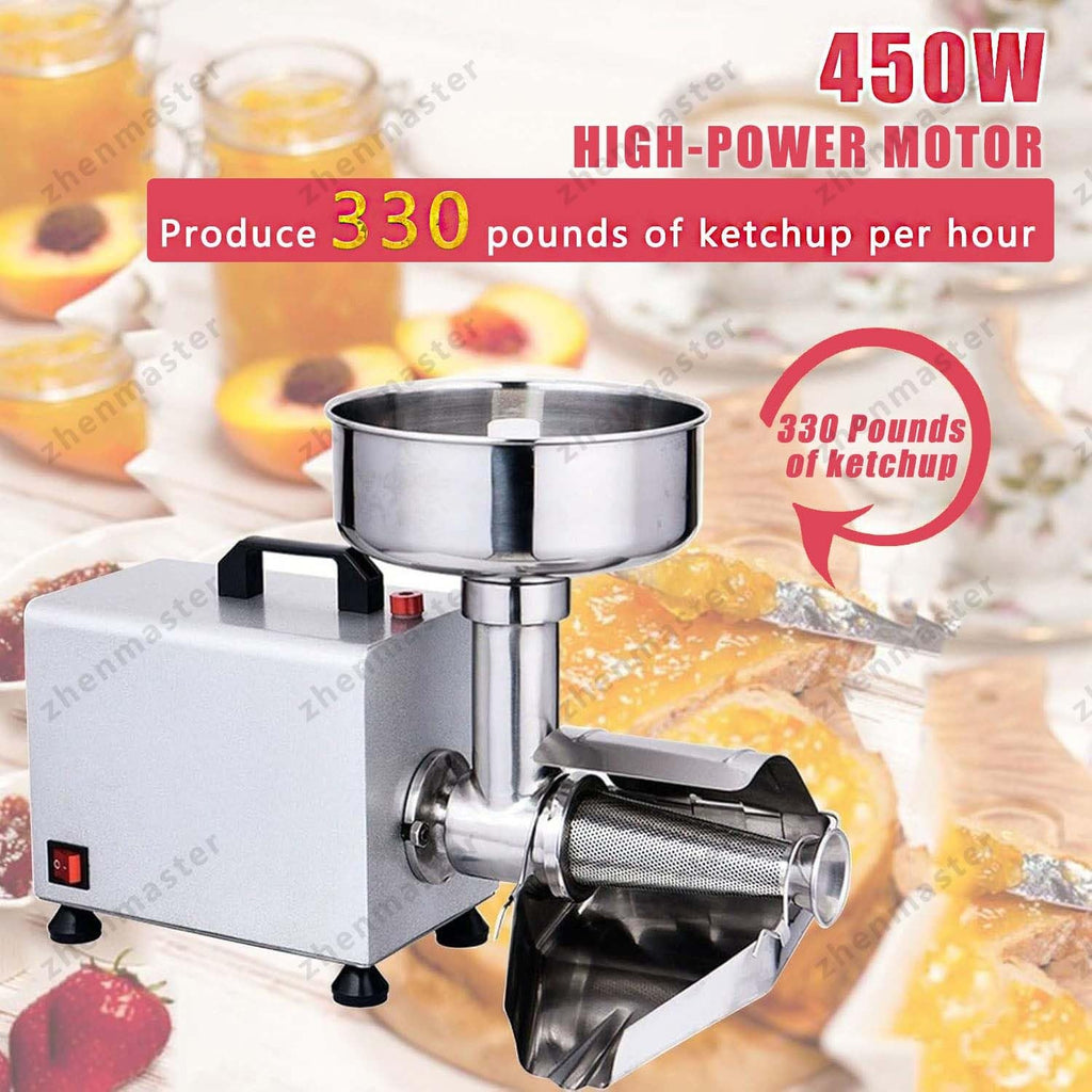 450W Stainless Steel Tomato Strainer with Seed Separator S1770