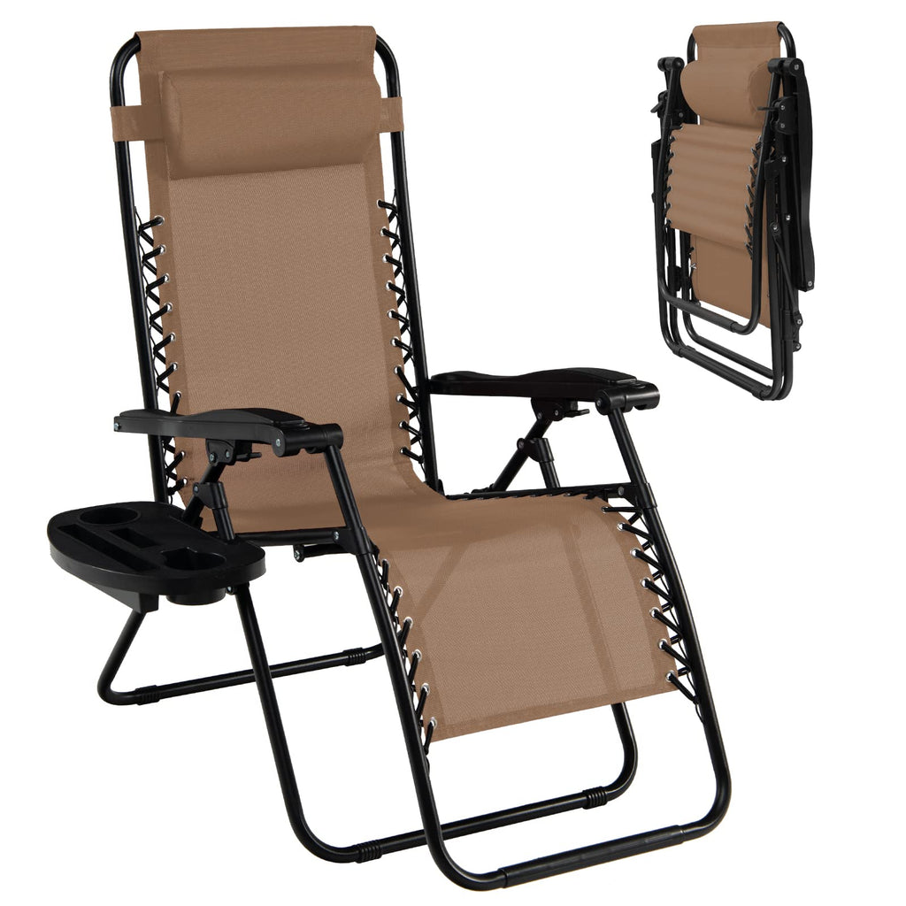 Folding Zero Gravity Reclining Textilene Lounge Chairs A529