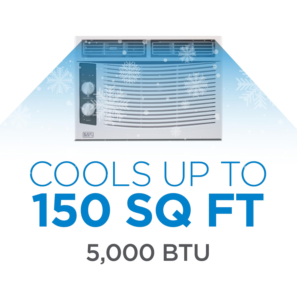 White 5,000 BTU Window Air Conditioner Q233