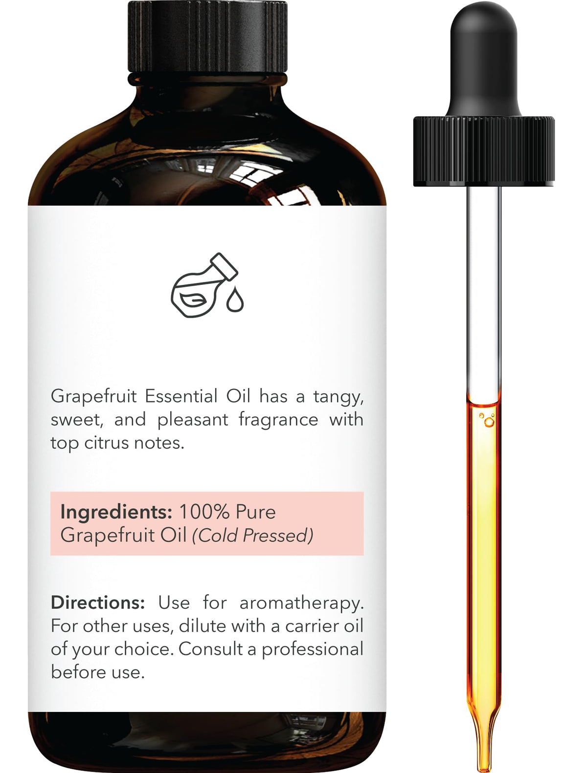 Lavender & Grapefruit Essential Oils 4 Fl Oz Pack of 2 S816