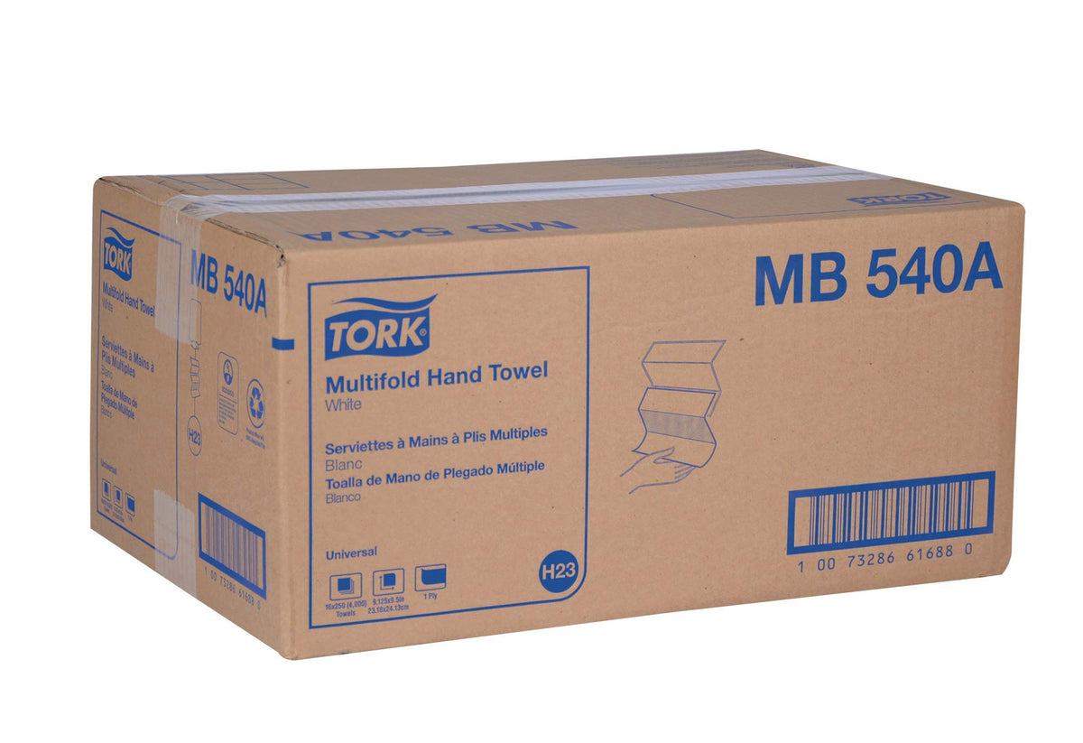 White Multifold Hand Towel, 16 x 250 Towels D9022