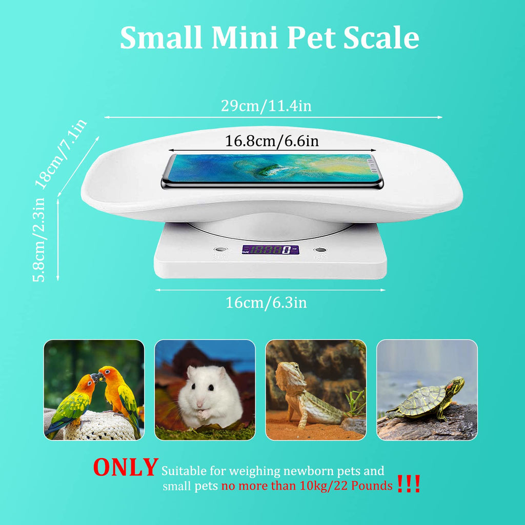 Digital Mini Pet Scale with Tray S8283
