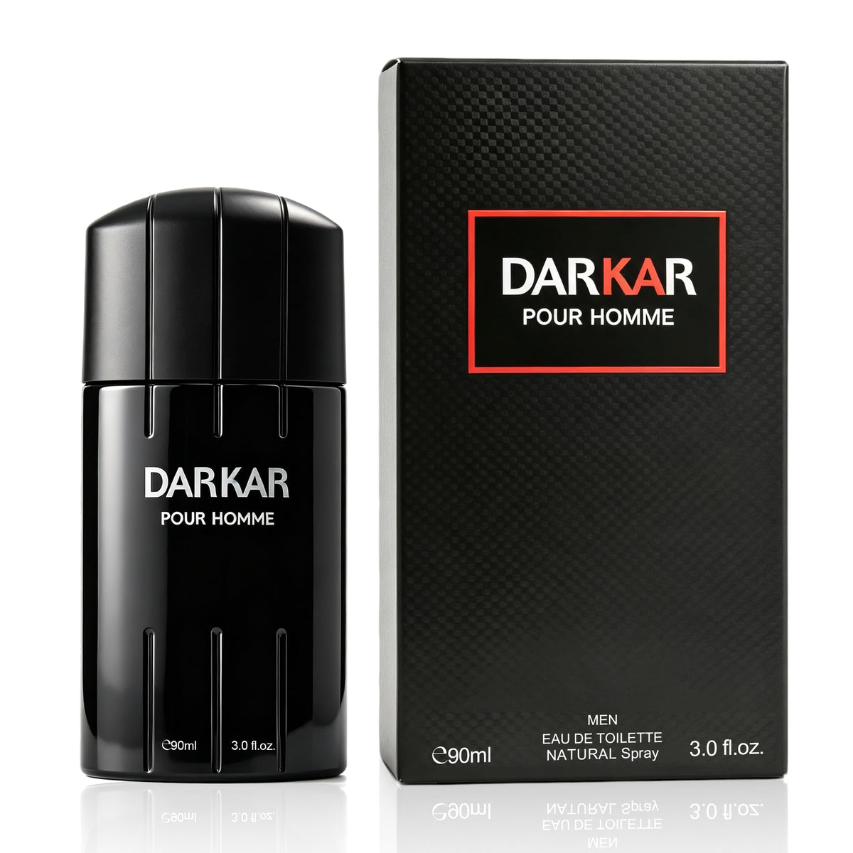 Eau de Toilette for Men, Woody Leather Cologne, 3.3 fl oz G452
