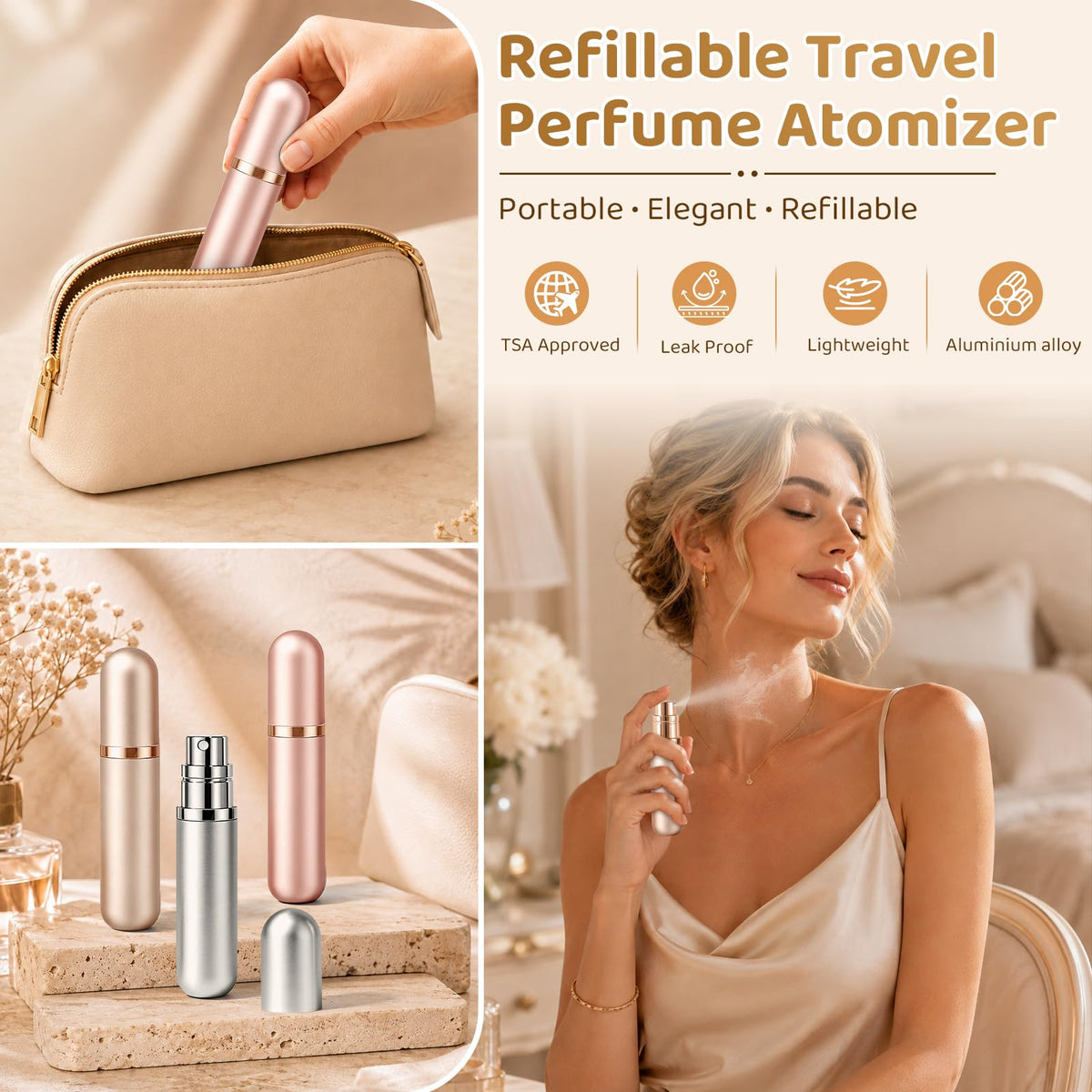 Refillable Perfume Atomizer 5ml W511200