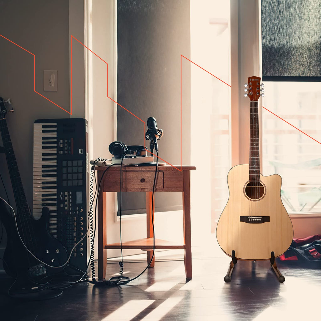 Wooden A Frame Folding Guitar Stand K314