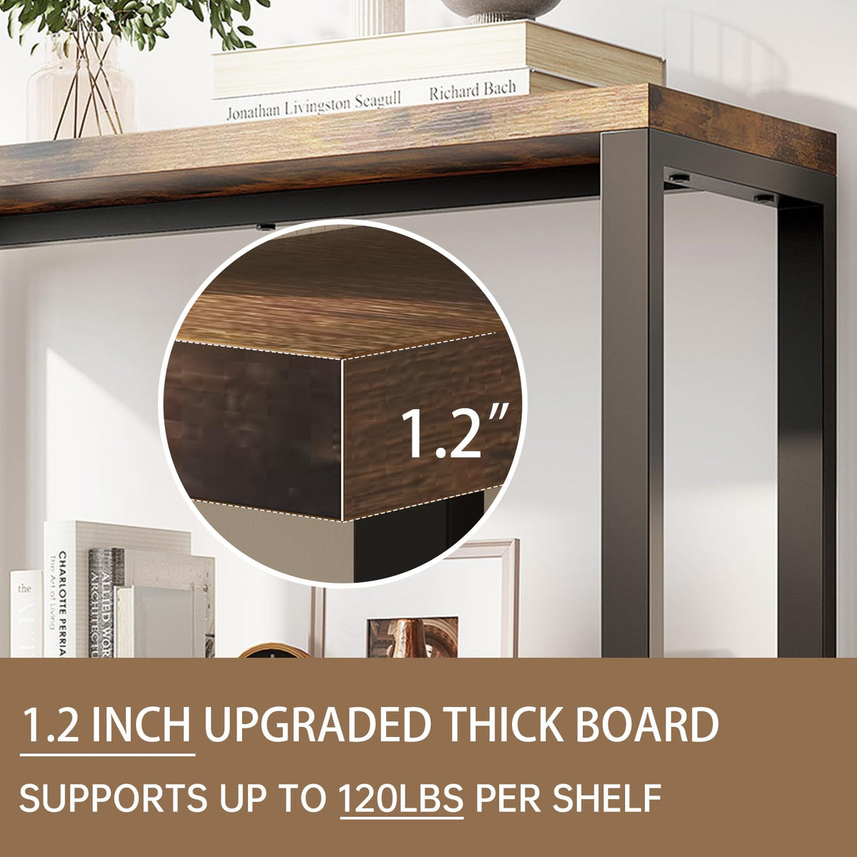 5-Tier Adjustable Bookshelf S5588