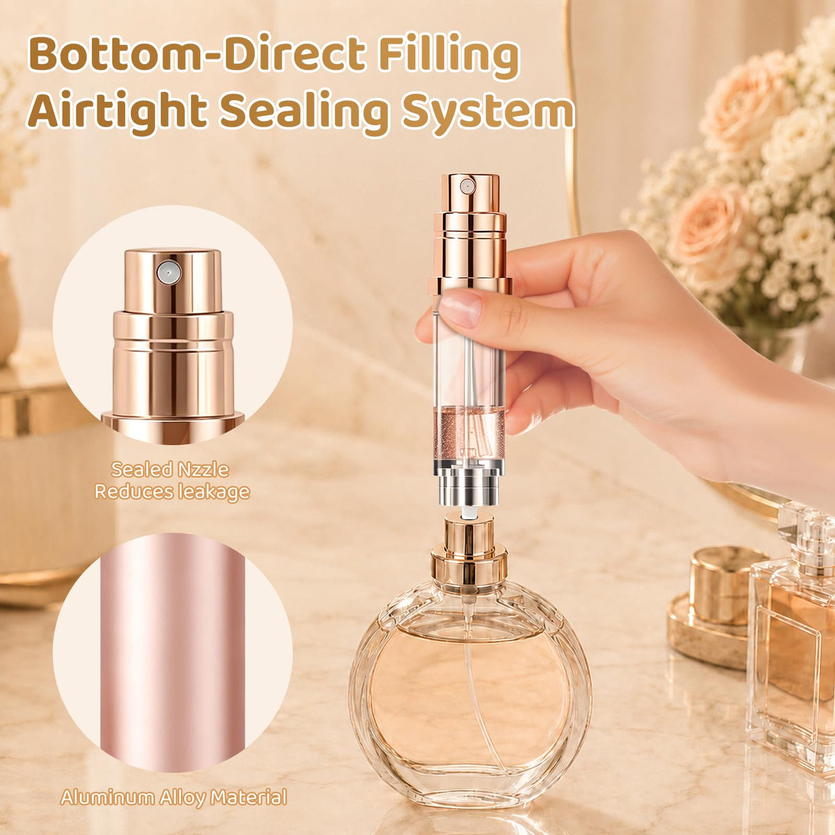 Refillable Perfume Atomizer 5ml W511200