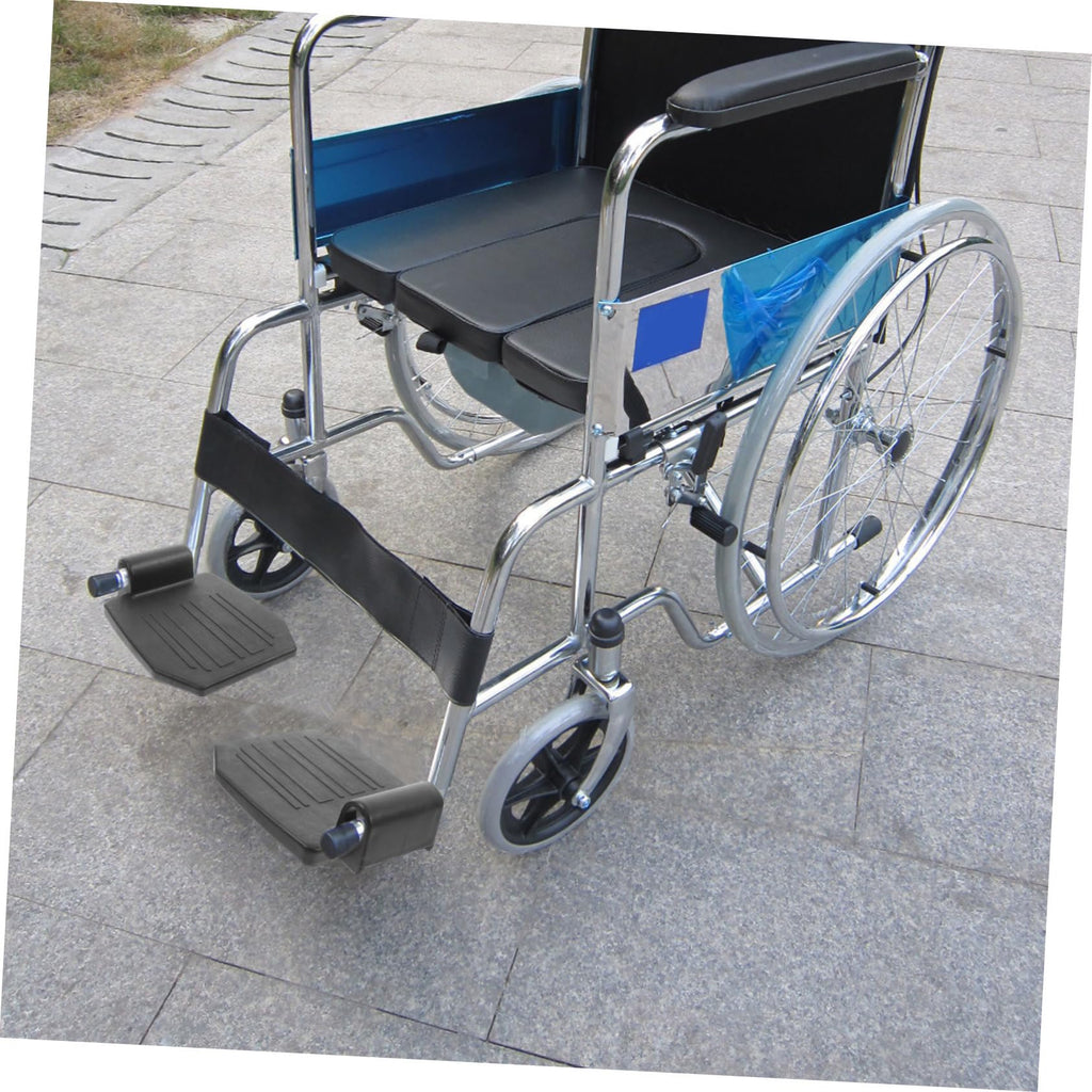 Adjustable Universal Wheelchair Footrest Pedals Heavy Duty Leg Rest C6203