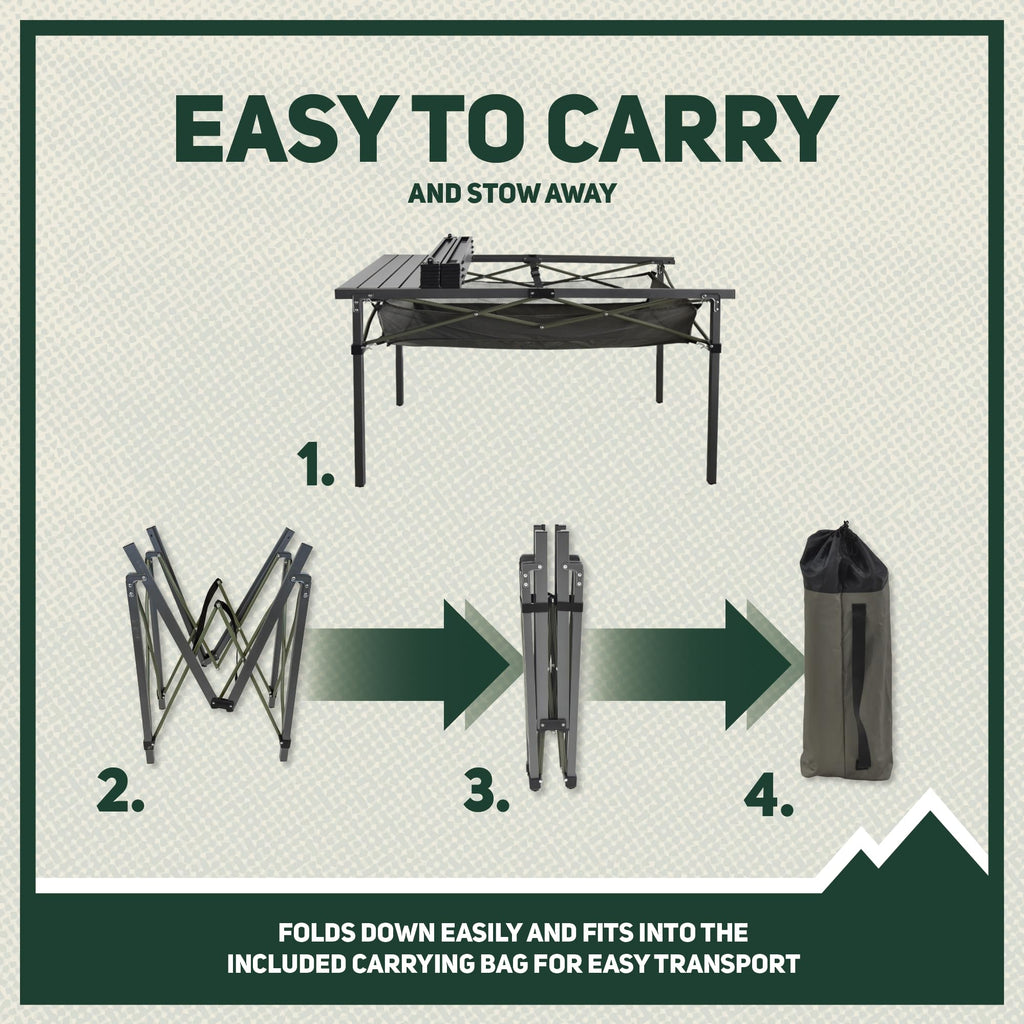 Portable Aluminum Camping Table G4341