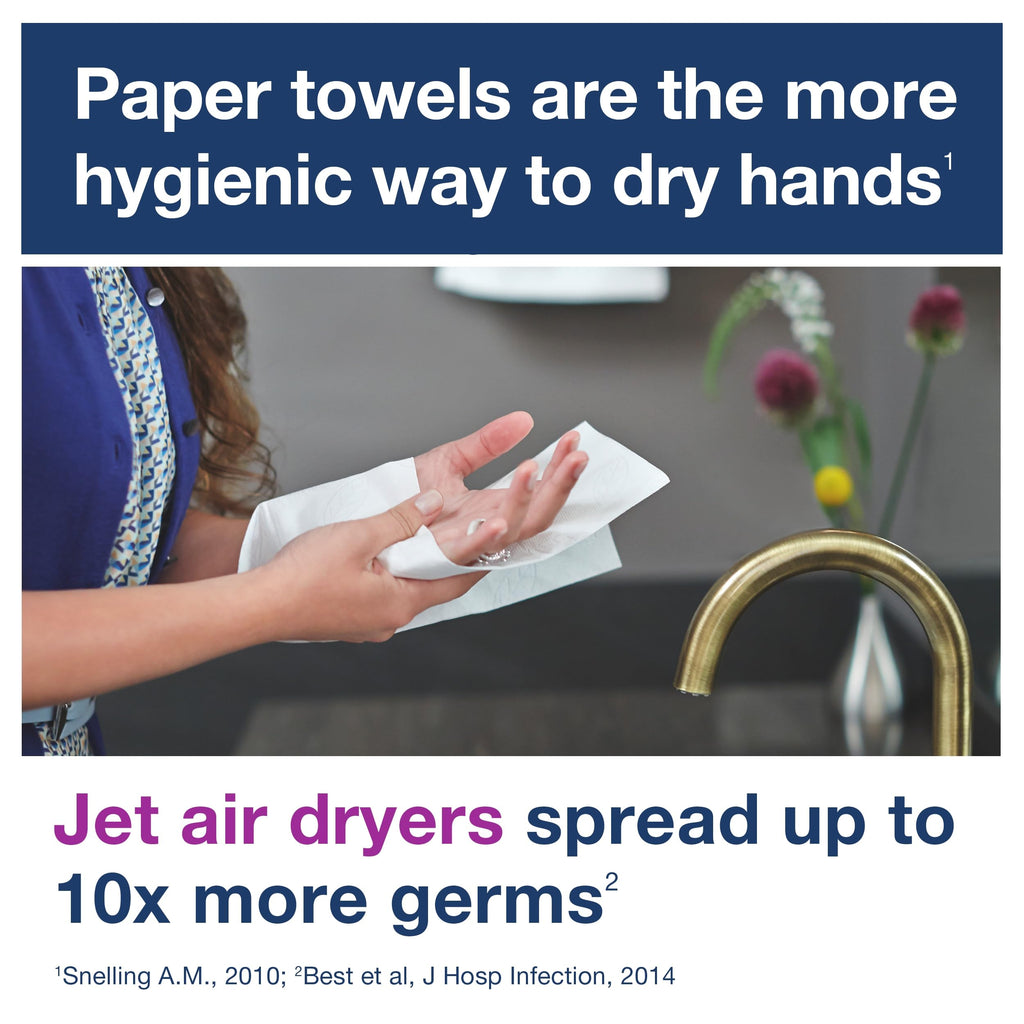 White Multifold Hand Towel, 16 x 250 Towels D9022
