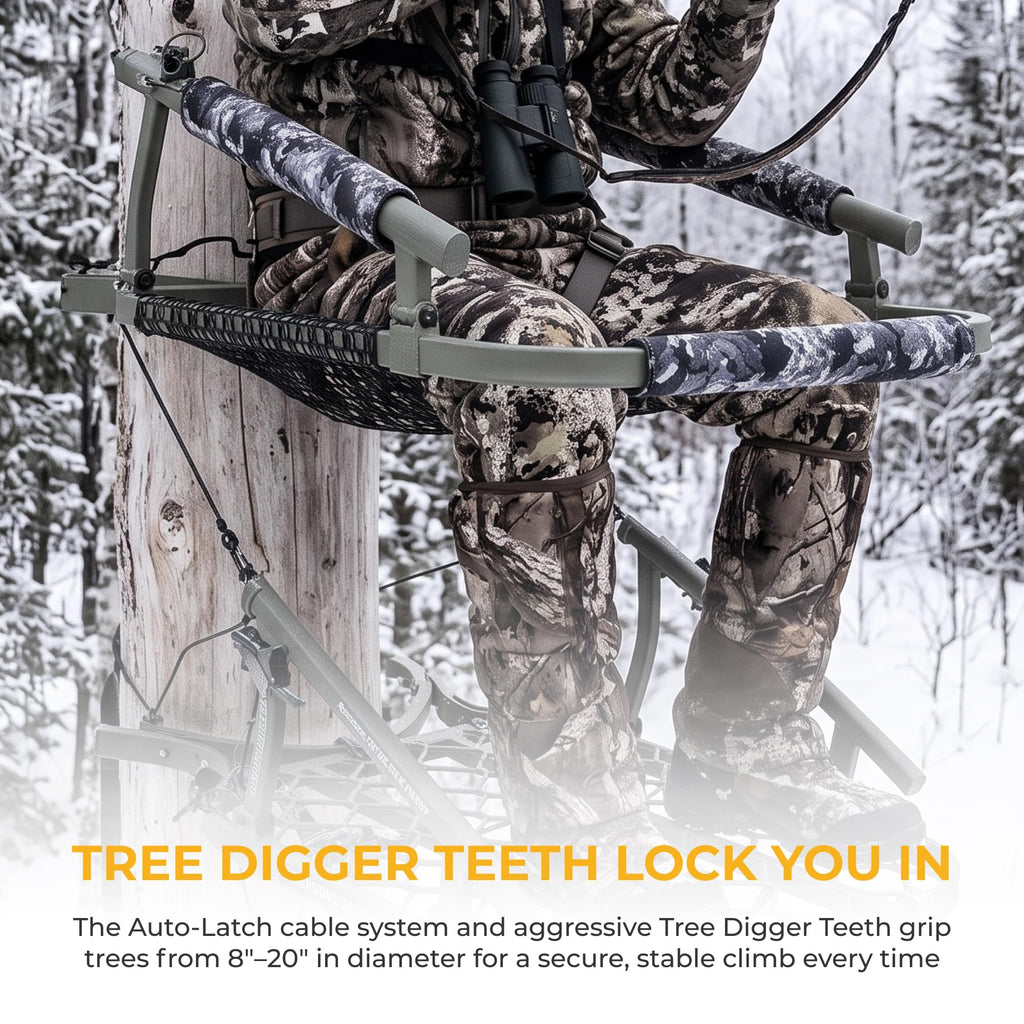 Tree Stand with Memory Foam Seat J1326