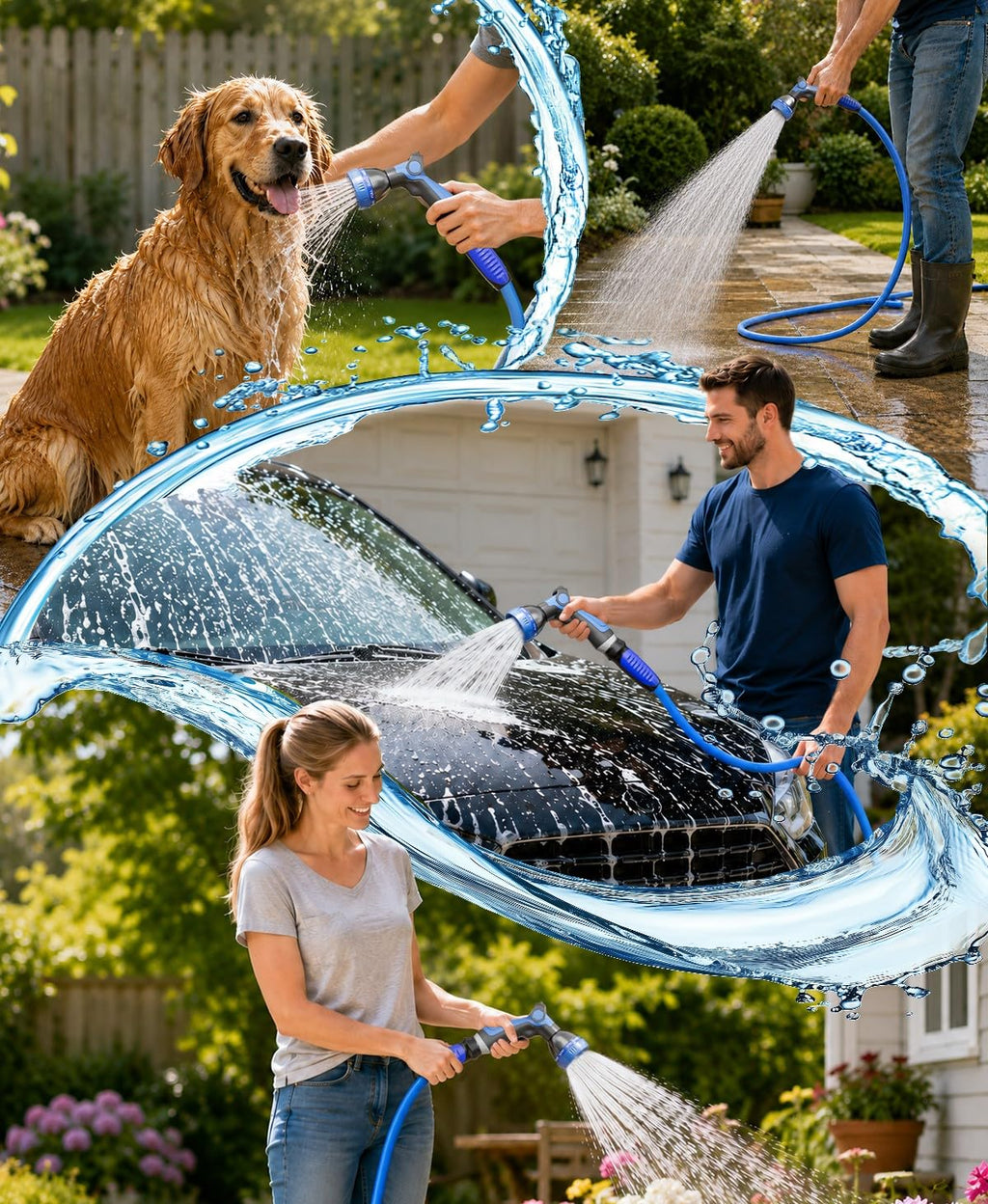 Garden Water Hose 100 ft x 5/8" B41318